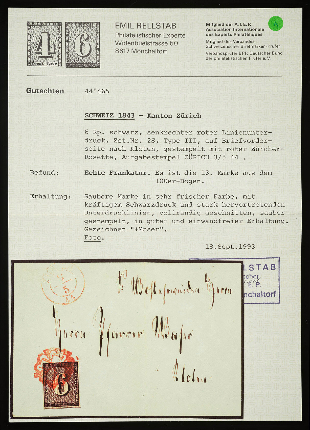 Image 1 for lot number 2529 for Honegger Philatelie AG - Catalogue Spring - 2026