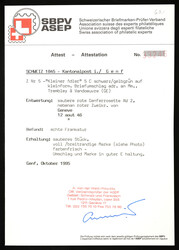 Letter from Geneva to Vandoeuvre dated 12.08.46 with a small Geneva ...