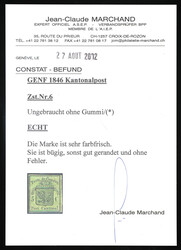 Unused; full-margined stamp. Barely noticeable crease, otherwise well ...