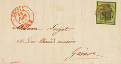 Magnificent ladies' letter dated 19.06.48 from Bourdigny to Geneva ...