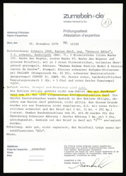 Spectacular unique item! Partial letter dated January 31, 1950, from ...