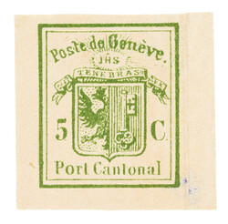 Unused postal stationery cutout in good condition. FA Rellstab. ...