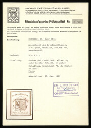 Unused postal stationery cutout in good condition. FA Rellstab. ...