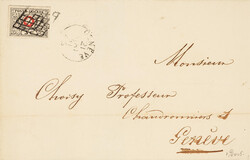 Local letter dated 21.05.51, from Geneva with exceptionally clean ...