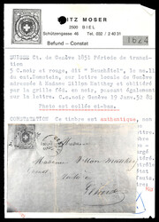Sauberer Orts-Brief vom 19.01.52 mit schwarzer 13-liniger Raute von ...