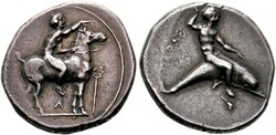 10.20.90.10: Ancient Coins - Greek Coins - Calabria - Tarentum