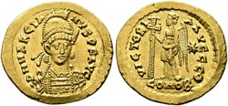 10.40.50: Ancient Coins - Eastern Roman Empire - Marcian, 450 - 457