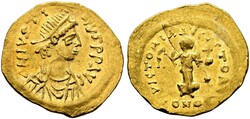 10.60.50: Ancient Coins - Byzantine Empire - Justin II, 565 - 578