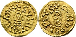 20.10.60.60: Medieval Coins - Migration Period - Visigoths - Swinthila, 621 -<br />631