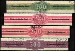 4755: Austria Accounting Stamps