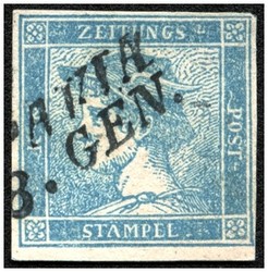 4745052: Austria Newspaper Stamps 1851