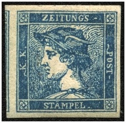 4745052: Austria Newspaper Stamps 1851