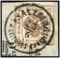 4760: Timbre fiscal d’Autriche Journal
