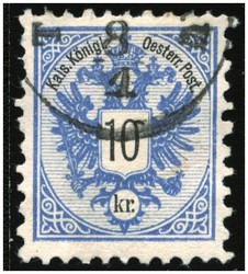 4745085: Austria Issue 1883