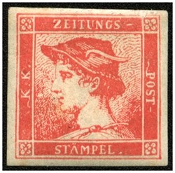 4745052: Österreich Zeitungsmarken 1851