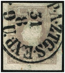 4745057: Österreich Zeitungsmarke 1858/59