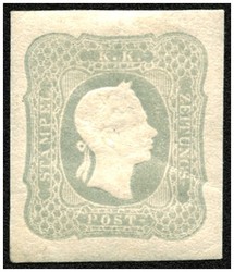 4745062: Austria Newspaper Stamp 1861