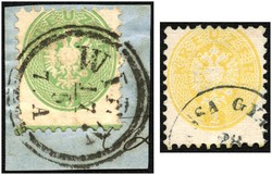 4745070: Austria 1863/64 Issue
