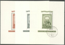 1951/1985 Schöne Teilsammlung in 4 Lindner-Alben, ab ca. 1980 ...