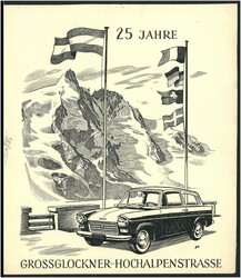 1960 25. Jahrestag der Eröffnung der Großglockner Hochalpenstraße, ...