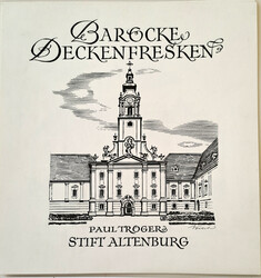 1968 Barocke Fresken, 6 Klischees/Entwürfe (Tusche) für eine 1968 ...