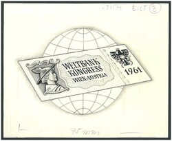 11 Entwürfe/ Klischees für diverse Briefmarkenausgaben bzw. ...