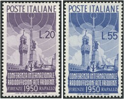 1950 Radiokonferenz 1950 Katalog: Mi. 796-97 320,-Automatically ...