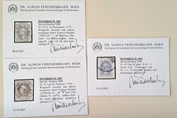 Zeitungsmarke Type Ia braungrau mit kompl. Einkreisstempel "STRETTO/1 ...