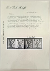 1924 Sieg in Venetien, Attest Bolaffi 1924 Katalog: Mi. ...