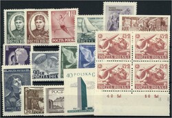 ca. 1952/63 Dubletten-Album mit Marken und Blöcken ca. 1952/63  ...