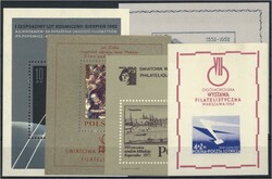 1957-1968 Großes Album mit Blockausgaben (mehrfach), meist in ...