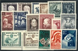 Sammlernachlass Österreich, meist 2. Republik postfrisch, dabei ...