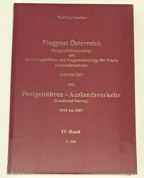 Paul KAINBACHER, Flugpost Österr. Postgebühren - Auslandsverkehr ...