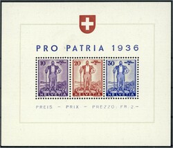 1936 Block Nr. 4, 1943 Block Nr. 10 und 1945 Block Nr. 12 1936  ...