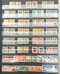 PRO JUVENTUTE - Sammlung 1912/1962, meist gestempelt; im ...