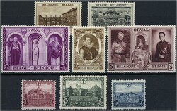BELGIEN sowie etwas Niederlande 1930/1968 (ca.), kleine Teilsammlung ...