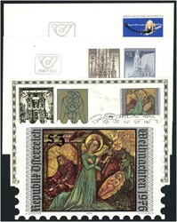Hunderte FDC-Belege, Österreich ab den 60er/70er Jahren mit losen ...