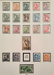 Österreich (1945/1969), Saar (1920/1958), 2 Safe-Alben mit ...