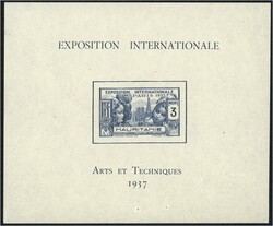 MAURETANIEN bis zur Autonomie Nr. 1-160 komplett mit Portomarken auf ...