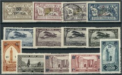 1891/1955 (ca.) Schöne Teilsammlung, dabei Ausgaben für Tanger, ...