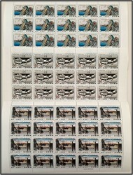 1960/62 Japan internationale Briefwoche (Kat.Nr. 735, 776 und 806) je ...