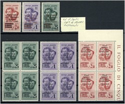 1944 Ausgabe C.L.N. für die Valle d'Aosta "Gebrüder Bandiera", ...