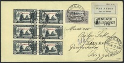 1929/35 Italienisch Libyen/ Cirenaia, 7 Flugpostbelege auf 1929/35 ...