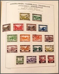 1918/69 Schöne Teilsammlung mit Ausgaben für Bosnien, Kroatien, ...