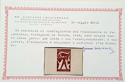 1944 Partisanen von Berane, wie immer ohne Gummi, im kleinen Bogen, ...