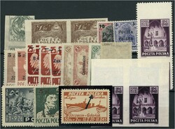 1860/1943 (ca.) Schöne Teilsammlung mit dabei Dienstmarken, ...