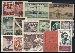 1944-89 (ca.), schöne Teilsammlung mit Dubletten, meist postfrische ...