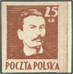 1945 82. Jahrestag des Jänner-Aufstandes Mi.Nr. 389 25 Gr. PROBE, ...