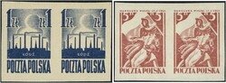 1945 Befreiung von Warschau ..., 1 + 5 Zl. je in waagrechtem ...