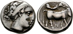 10.20.70.30: Ancient Coins - Greek Coins - Campania - Neapolis
